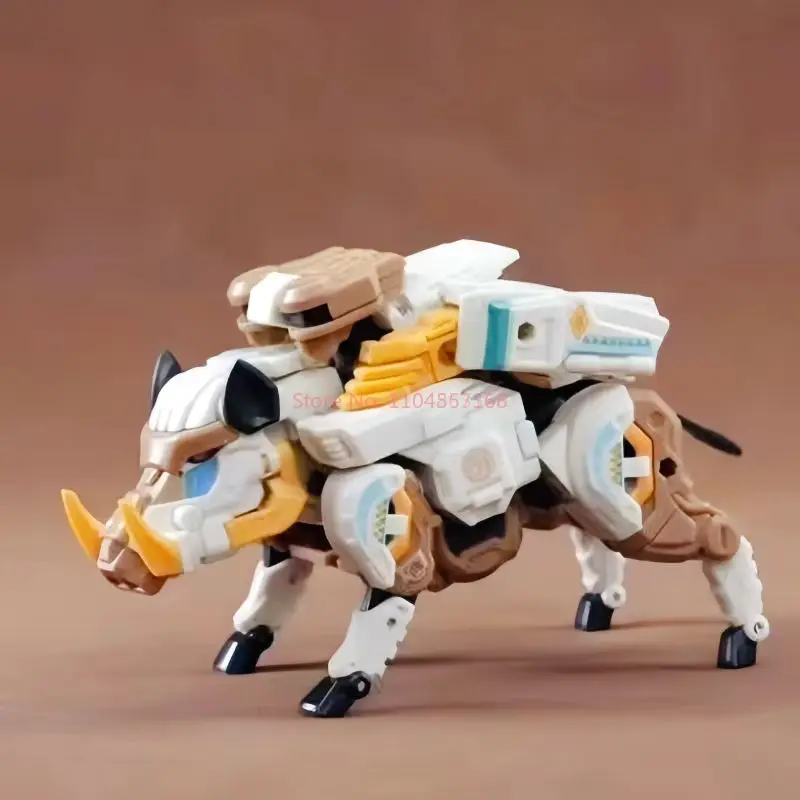 En Stock, 52 juguetes genuinos, caja de bestia, jirafa Chimelong, pulpo, jabalí, búho, Mecha, juguete de transformación, figura de acción, modelo, regalo para niños