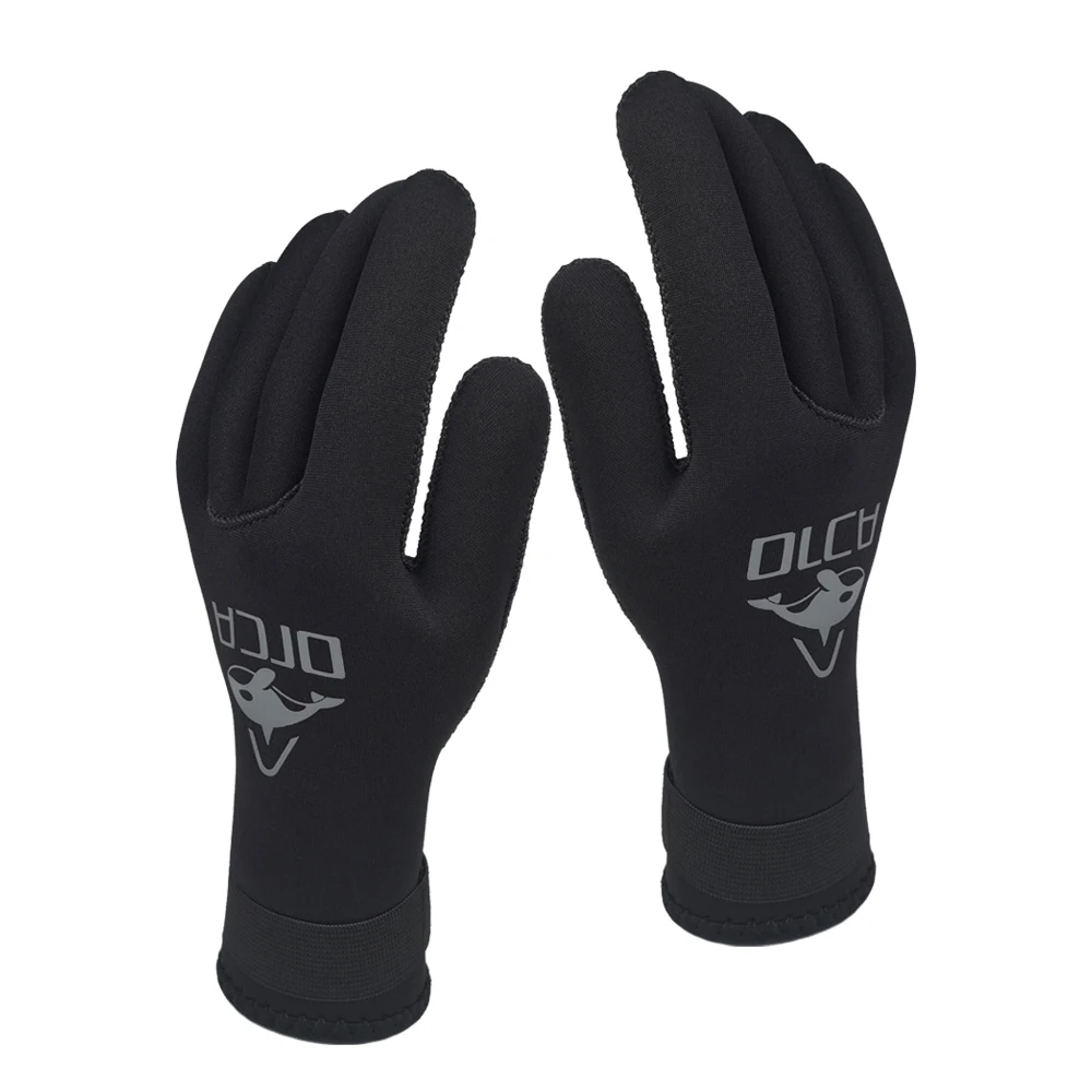 3mm luvas de combinaison térmique anti slip néoprène luvas de mergulho surf para caça submarina natação rafting kayak