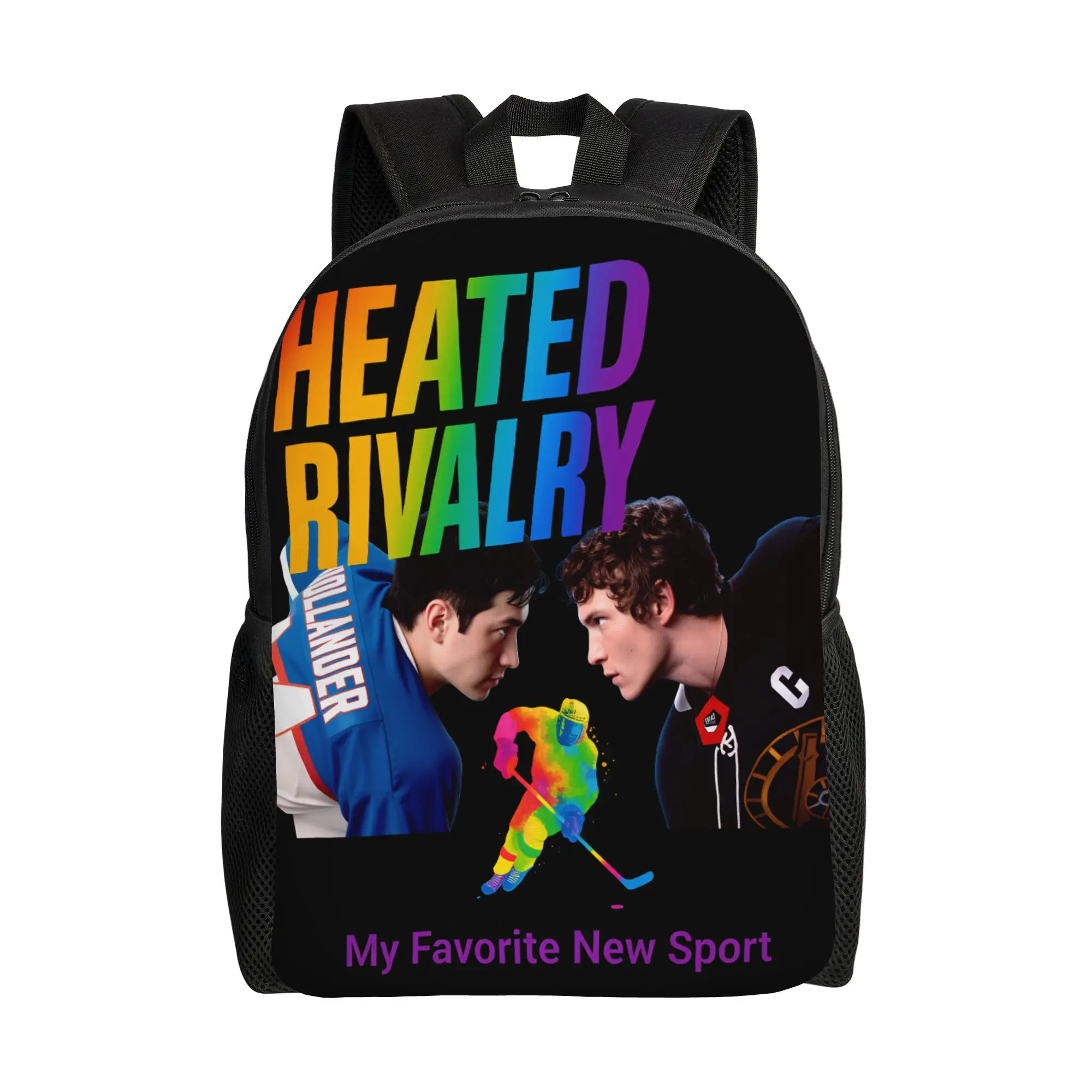 

Shane Hollander & Ilya Rozanov Backpack for Men Women Cool Student Business Daypack Heated Rivalry College Shoulder Bag Outdoor