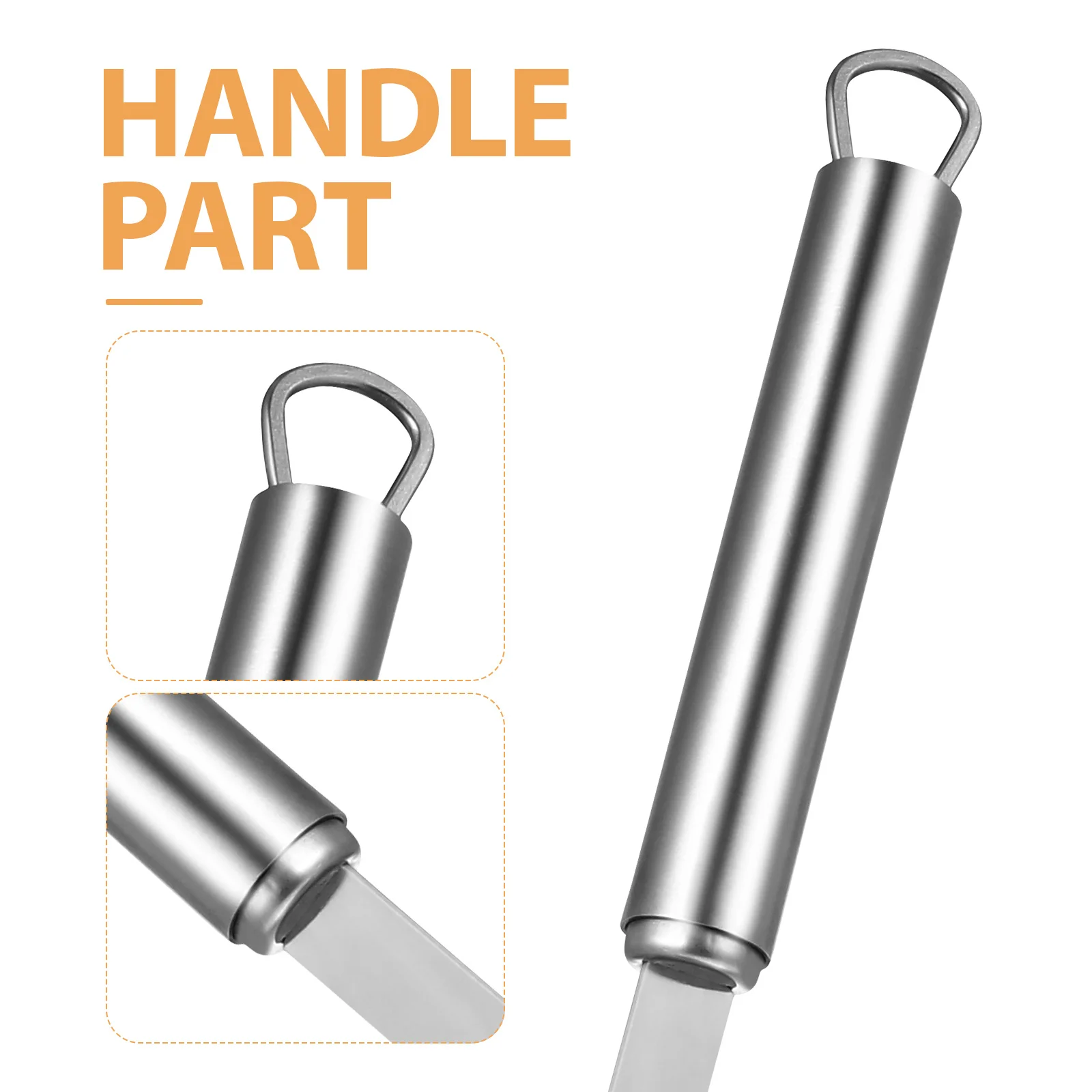 

Stainless Steel Kitchen Spatula Cream Scraper Pancake Turner Baking Supply Crepe Maker Tool Butter Spreader T-Shaped Pan Kit