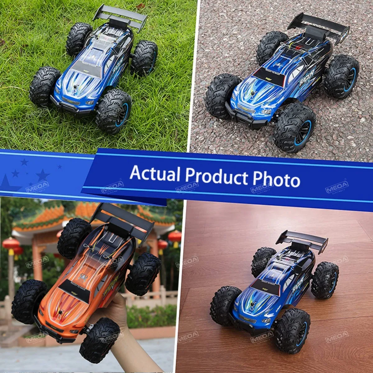 1:18 Scale Off-Road Remote Control Racing Car Variable Speed Pickup RC Car Truck High-Speed Drift Car for Boys