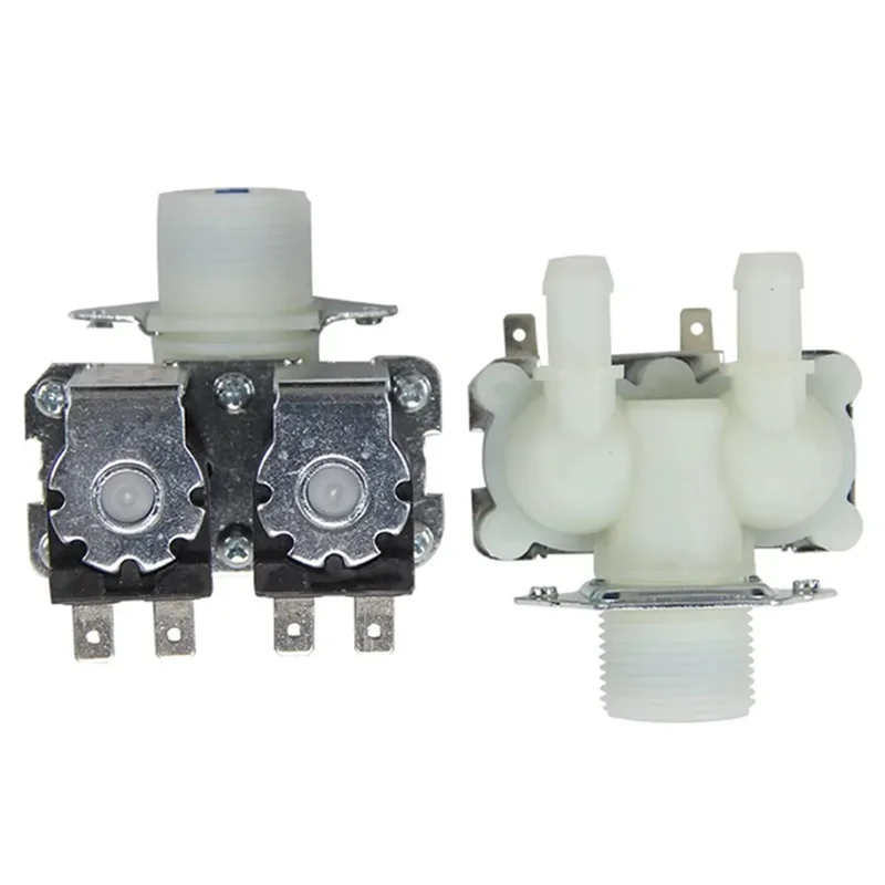 Válvula de máquina de lavar lg para midea/little cisne/haier FPS-180A 1 em 2 saídas válvula solenóide de entrada de água válvula de cabeça de bico duplo