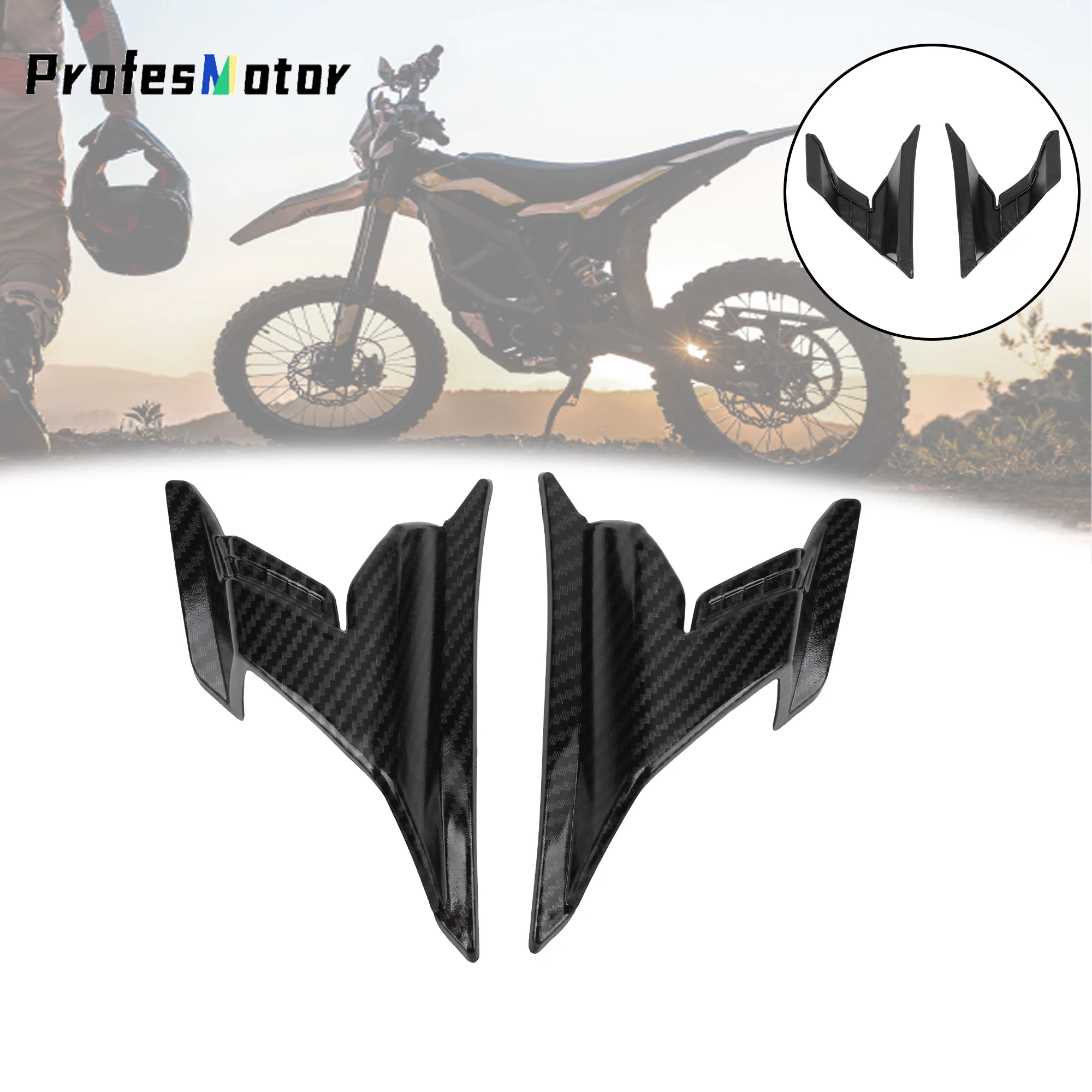 

For HONDA ADV160 2022-2023 Motorcycle Fairing Spoiler Dirt Pit Bike Wind Fairing Winglets Fin Trim Cover Enduro Accessories
