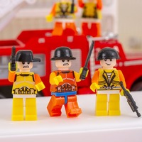 12/24Pcs DIY Assembled Building Block Ninja Toy Kids Birthday Party Gift, Kindergarten Back-to-School Gift Reward, Pinata Filler