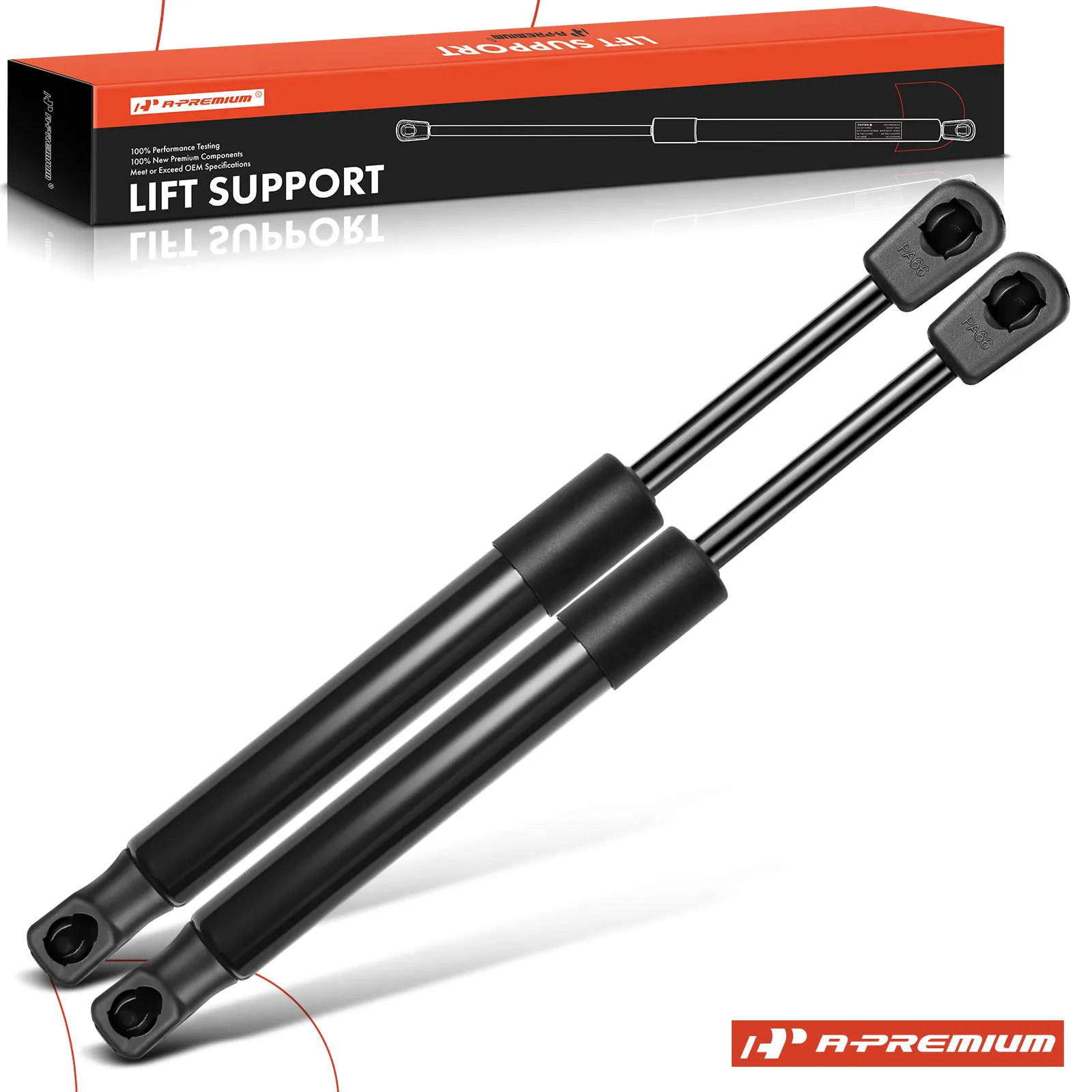 A-Premium 2Pcs Rear Trunk Lift Supports Shocks Struts for Mazda 6 2003-2008