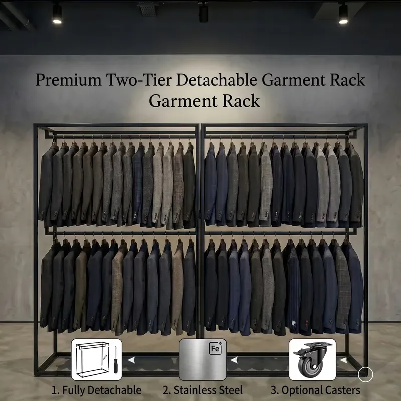 Metal Clothing Display Racks Custom Metal Clothing Rack Retail Store Clothing Wrought Iron Display Rack