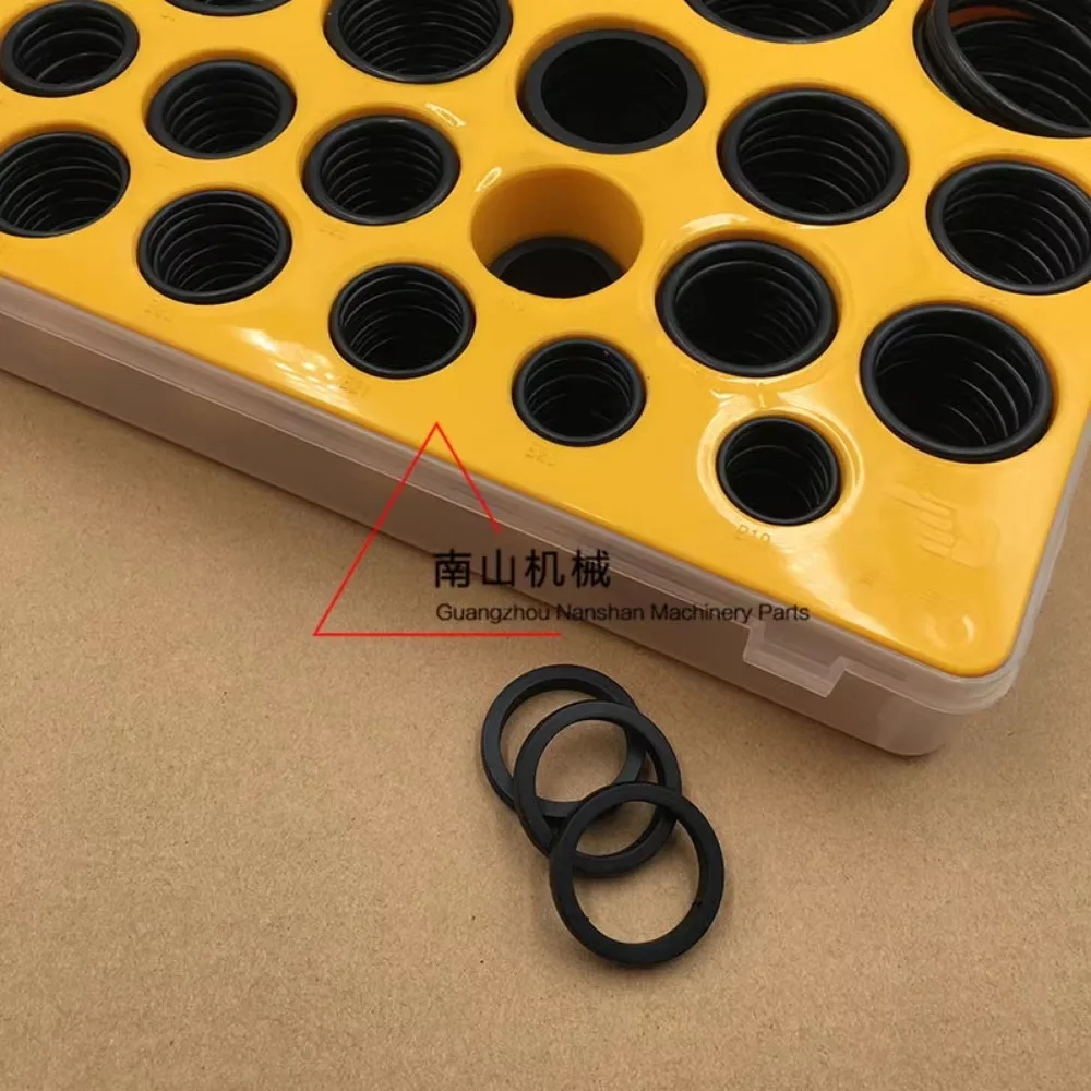 O-Ring Box Olie Afdichting Kit Voor Rups E320 320b 320c 330c 656 Stuks 42 Maten Graafmachine Universele Kat Reparatie Pakkingen Hoge Kwaliteit