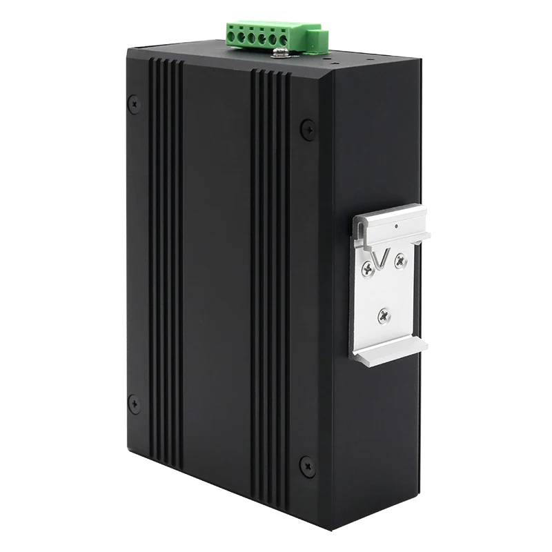 UOTEK UT-62204 100M 4 puertos de fibra 4 puertos RJ-45 interruptor industrial