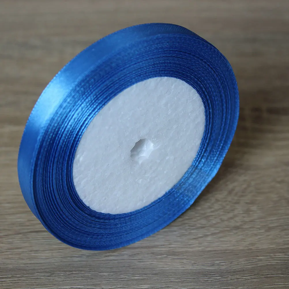 

10 Rolls Polyester Decorative Ribbon Durable Gift Wrapping Strap for Wedding Birthday Party Christmas Gift Ribbon DIY Craft