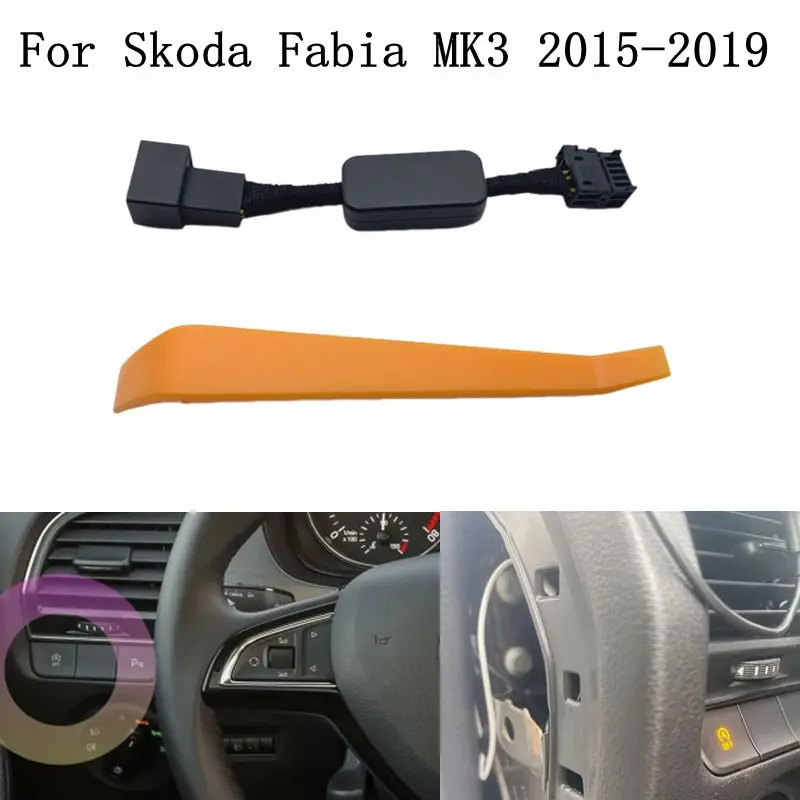 Image of Automatisches Start-Stopp-System Deaktivierungsgerät Steuerungssensor Steckerkabel für Skoda Fabia MK3 Typ NJ 2015-2019 Stop-Canceller