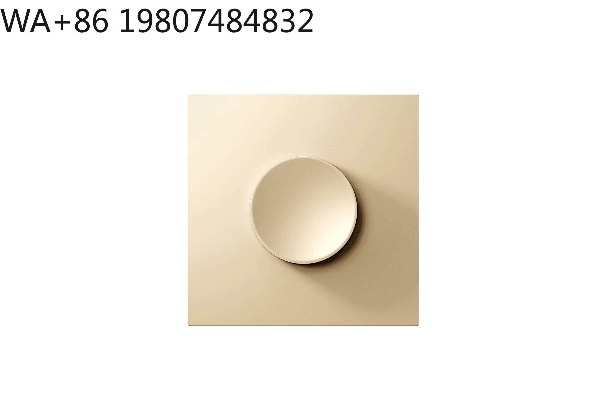 BLE5.0 Wireless Single-channel Intelligent Knob Panel  Scene Activation Smart Home Automation Controller