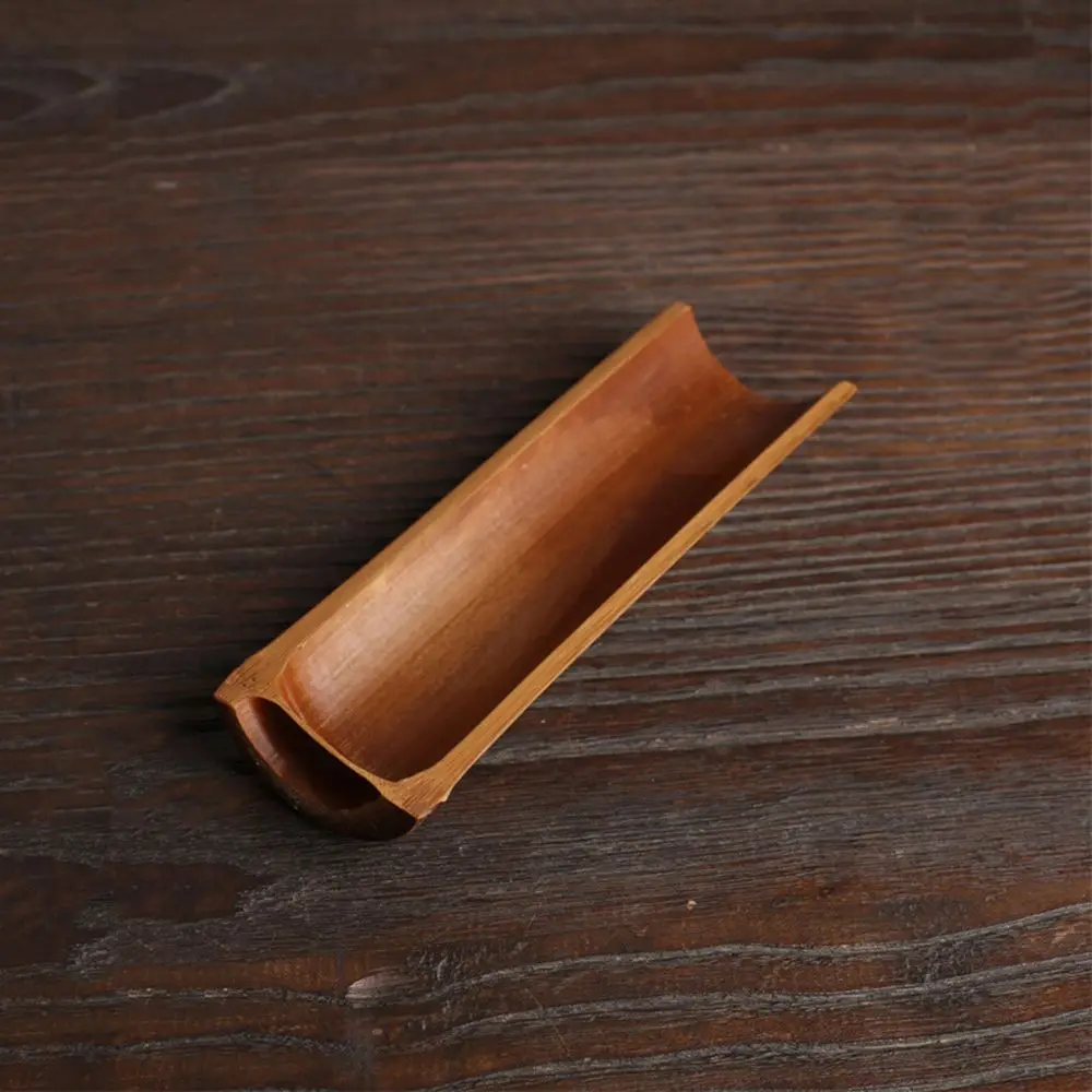 Smell Not Easily Deformed Practicality Durable High Temperature Resistance Bamboo Tea Spatula Tea Set Teaspoon Tea Shovel