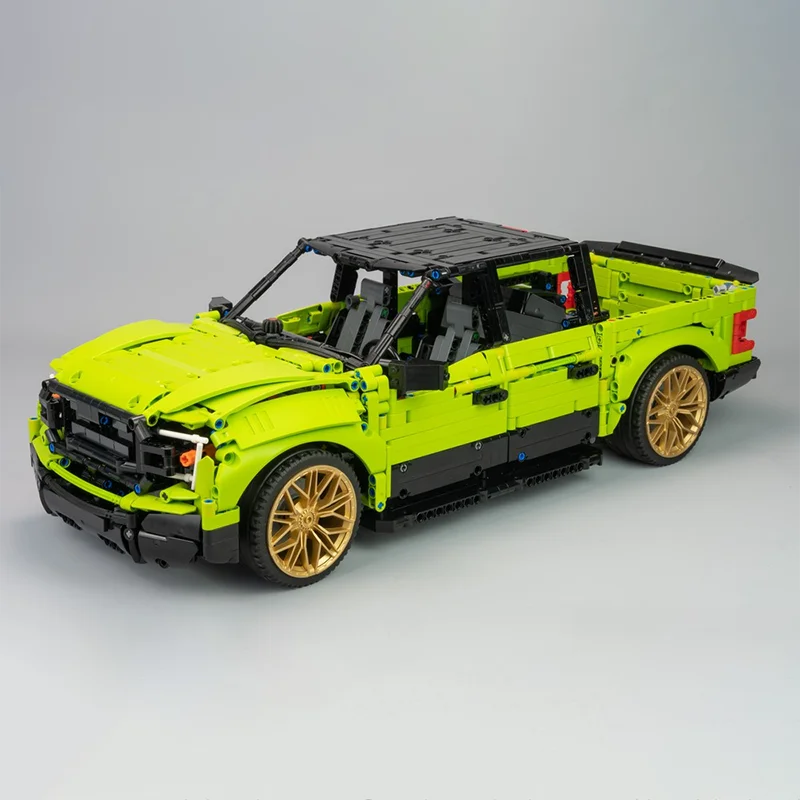 2742 قطعة MOC لاقط كلاسيكي 42115 نموذج B Fordes F150 تصميم شاحنة أمريكية لتقوم بها بنفسك نموذج اللبنات ألعاب عيد ميلاد هدية