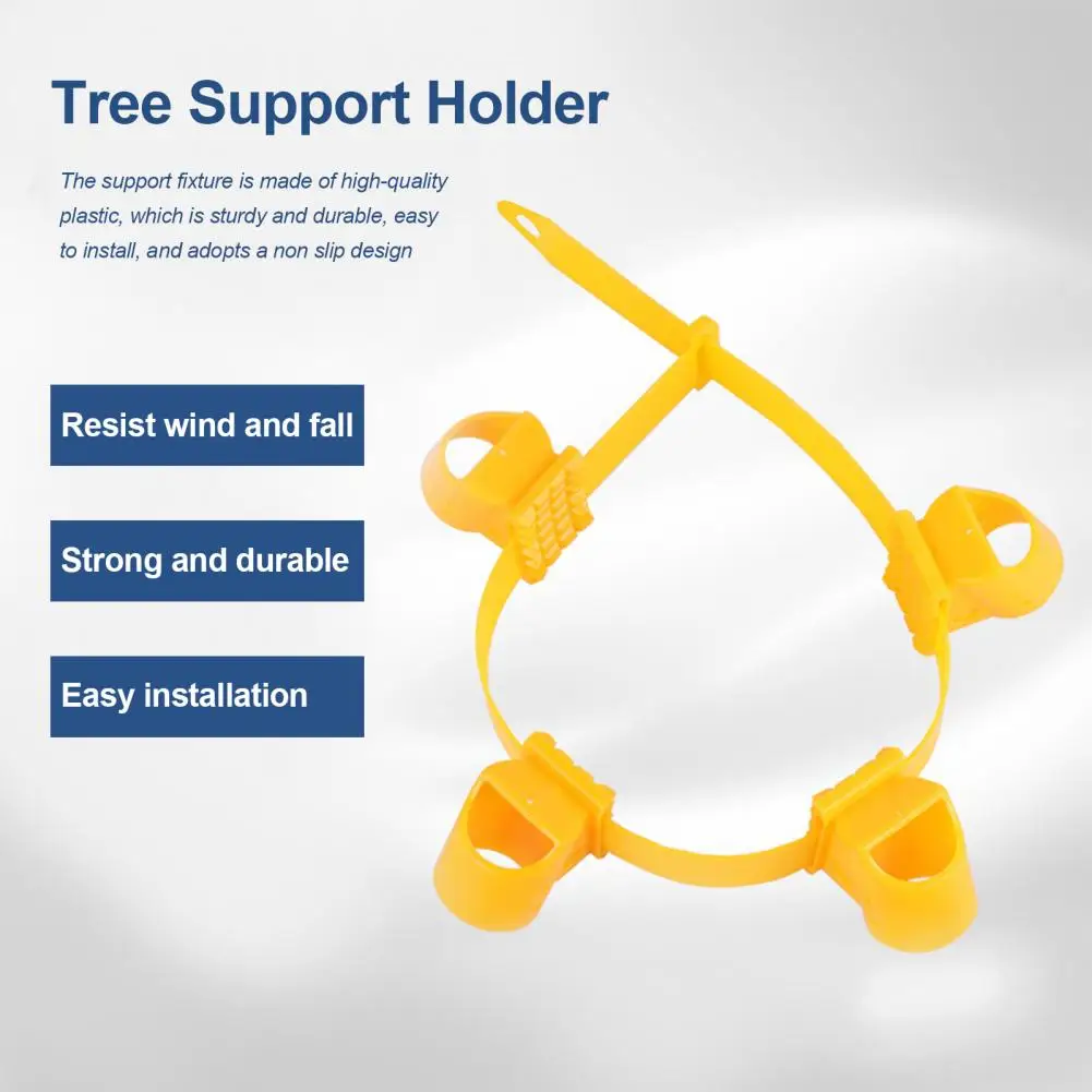 Tree Support Strap 10Pcs Practical Strong Construction Long Lasting  Tree Stake Support Rod Cup Garden Supplies