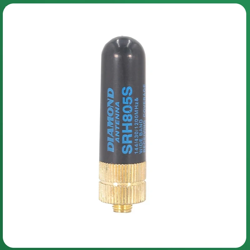 SRH805S Antenna High Gain SMA-Female DIAMOND 805 Short Aerial Dual Band UHF VHF For UV-K5 UV K6 DM-1701 UV-21 UV18 Walkie Talkie