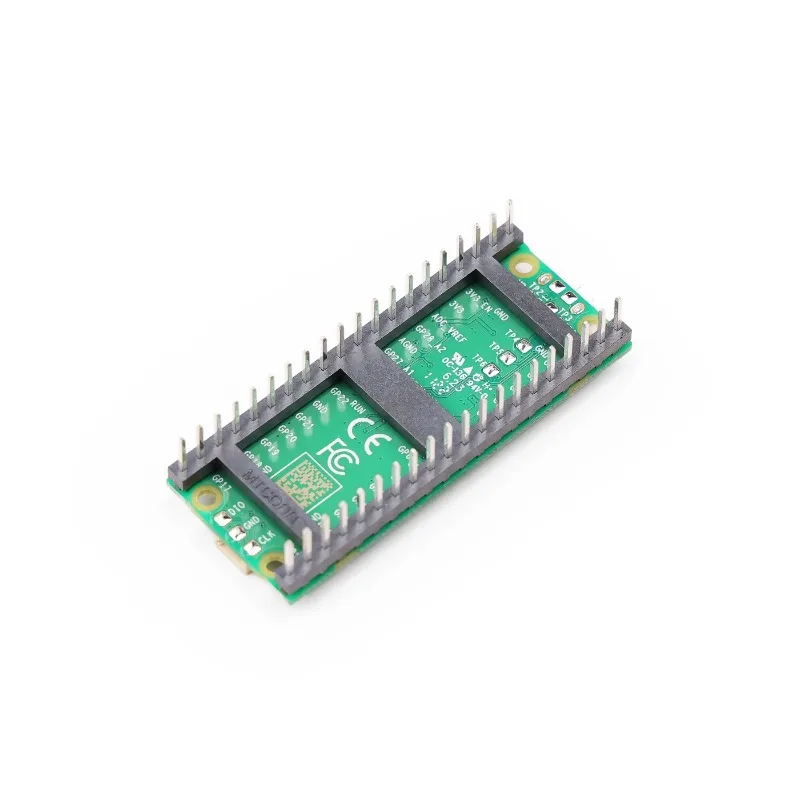 Pico H Microcontroller Development Board, Pre‑Soldered Pin Header & Debug Connector, Based on RP2040 Chip