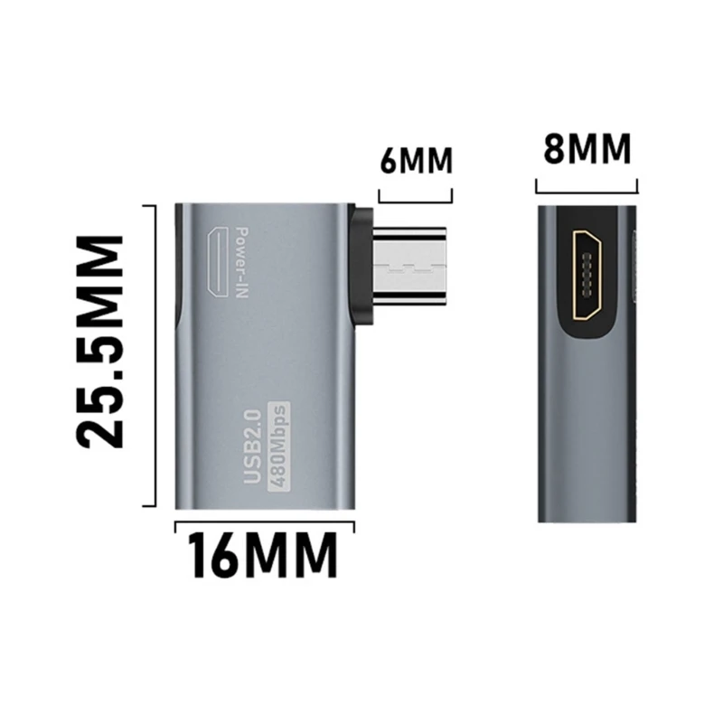 Micro-USB-Stecker auf USB-Buchse, OTG-Adapter, USB-Adapter, kompatibel mit Handys oder Tablets, die die OTG-Funktion