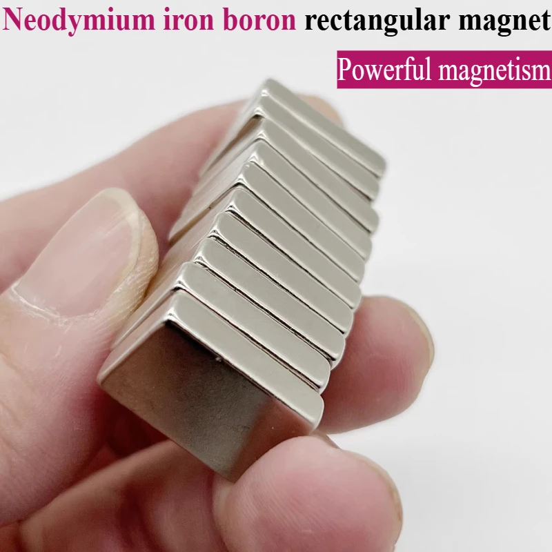 

50pcs/lot Rectangular strong magents, 15-20mm diameter, suitable for refrigerators, offices, and handheld devices.