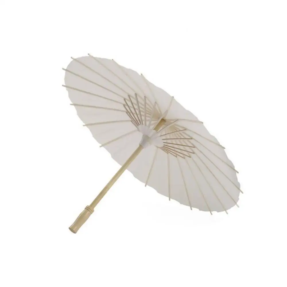 Chinese Vintage DIY Paper Umbrella Wedding Decor Photo Shoot Parasol Dance Props