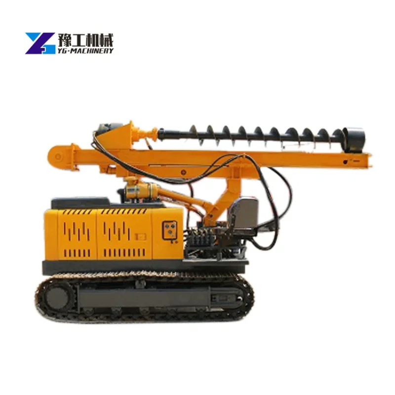 YG High Performance Pile Driver Machine Widey Using Hydraulic Pile Driver Ramming Machinery Price Solar Farm Popular Drilling