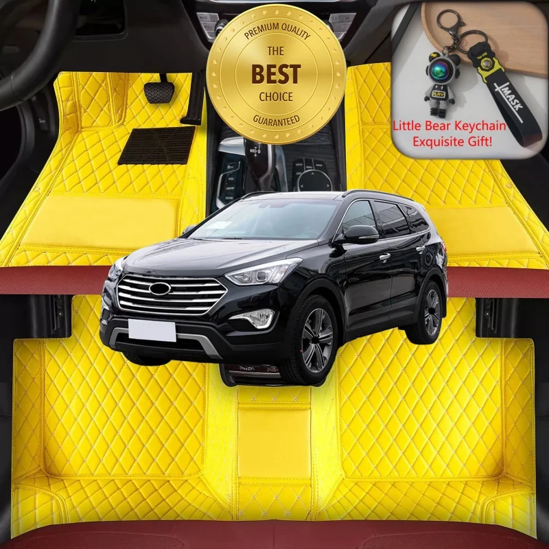 

Автомобильные коврики на заказ для Hyundai Grand Santa Fe 2013-2020, аксессуары для авто, ковровые покрытия, лево- и праворульные версии