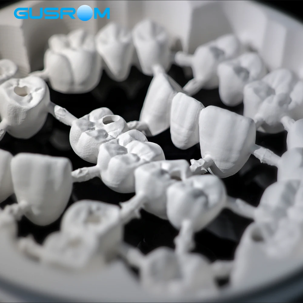 GUSROM 3D PRO Multilayer Zirconia Block 98X20mmA2 Disque Zircone Dentaire Dental CAD CAM Disc for Crown Bridge Veneer Dental Lab