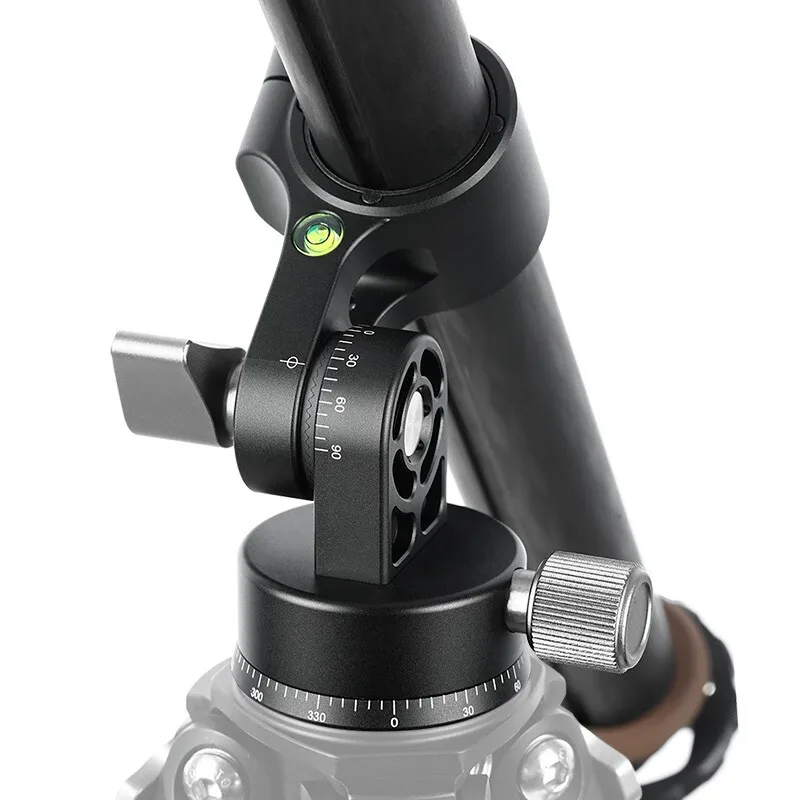 Leofoto HC-32 Horizontal Center Column Panoramic Carbon Fiber Serrated Locking Multi-Function Center Column Photography