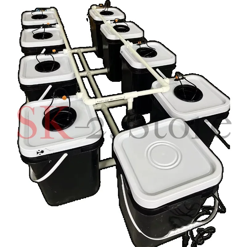 Soilless Cultivation Equipment Home Balcony RDWC System Dutch Barrel Planting