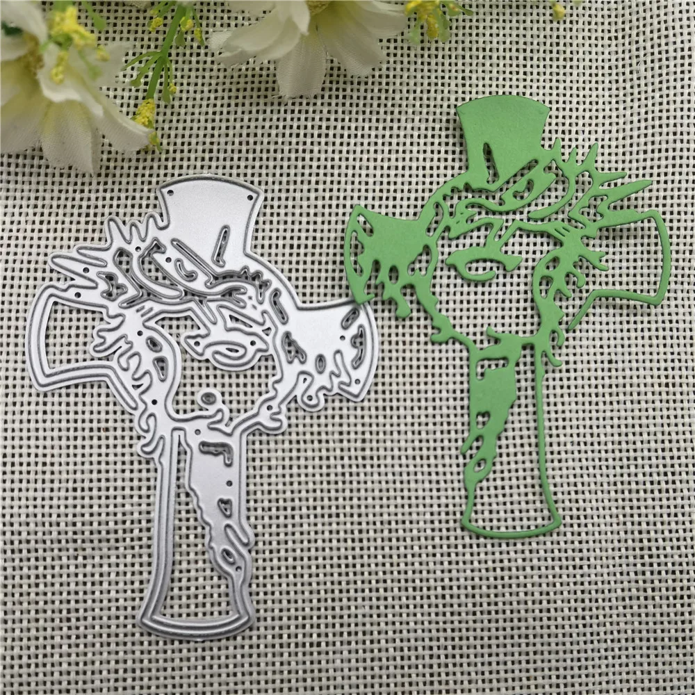 Mold Jesus cross Decoration Metal Cutting Dies Stencils for DIY Scrapbooking/photo album Decorative Embossing DIY Paper Cards