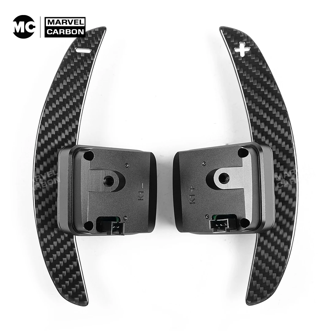 Carbon Fiber Magnetic Paddle Shifters for Camaro SS Corvette C7 - Performance Auto Shift Knobs