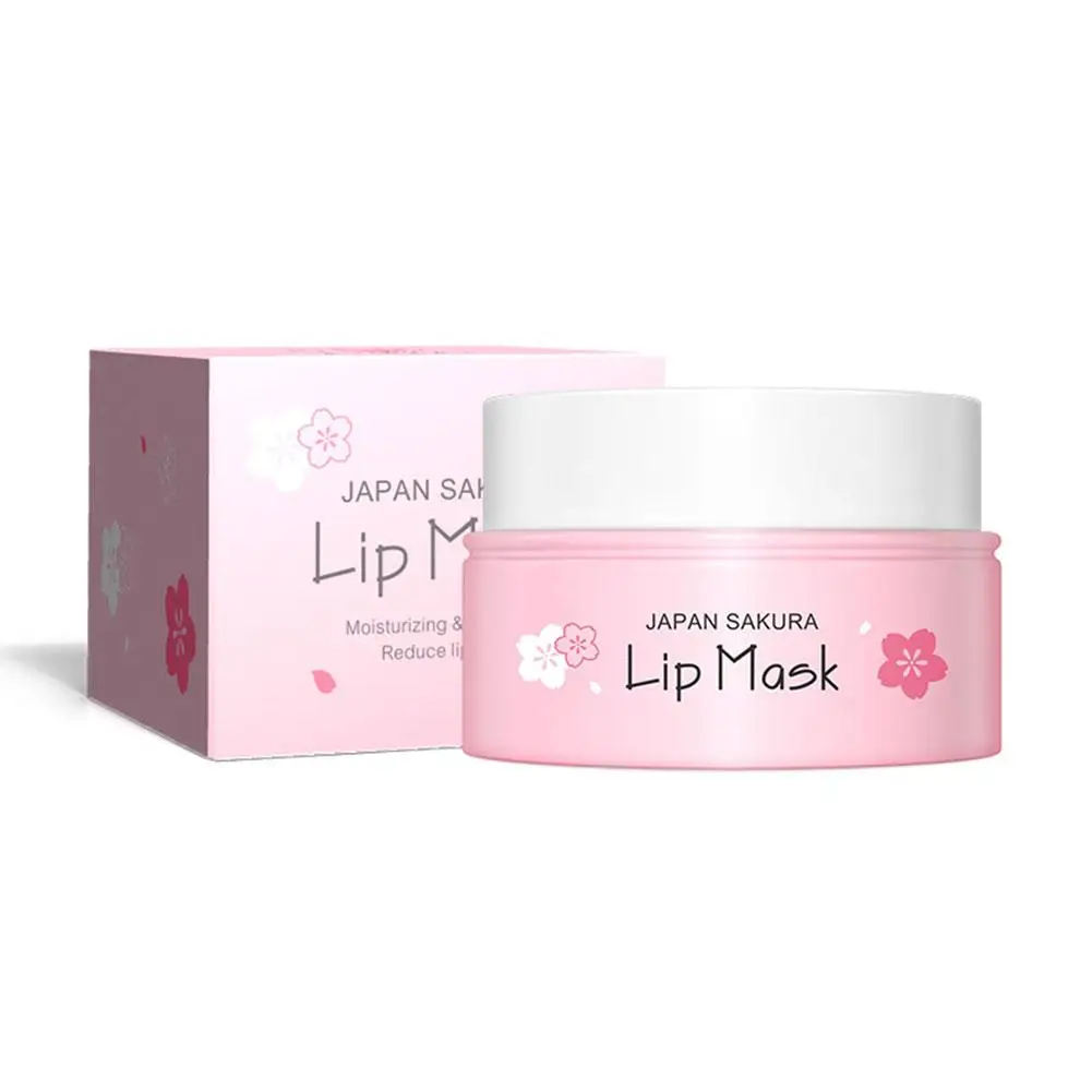 8g Laikou Lip Sleeping Hydrating Moisture Nutriousing Smoothing Cosmetics Wrinkle Korean Care Dryness Lip Skin Z0u7