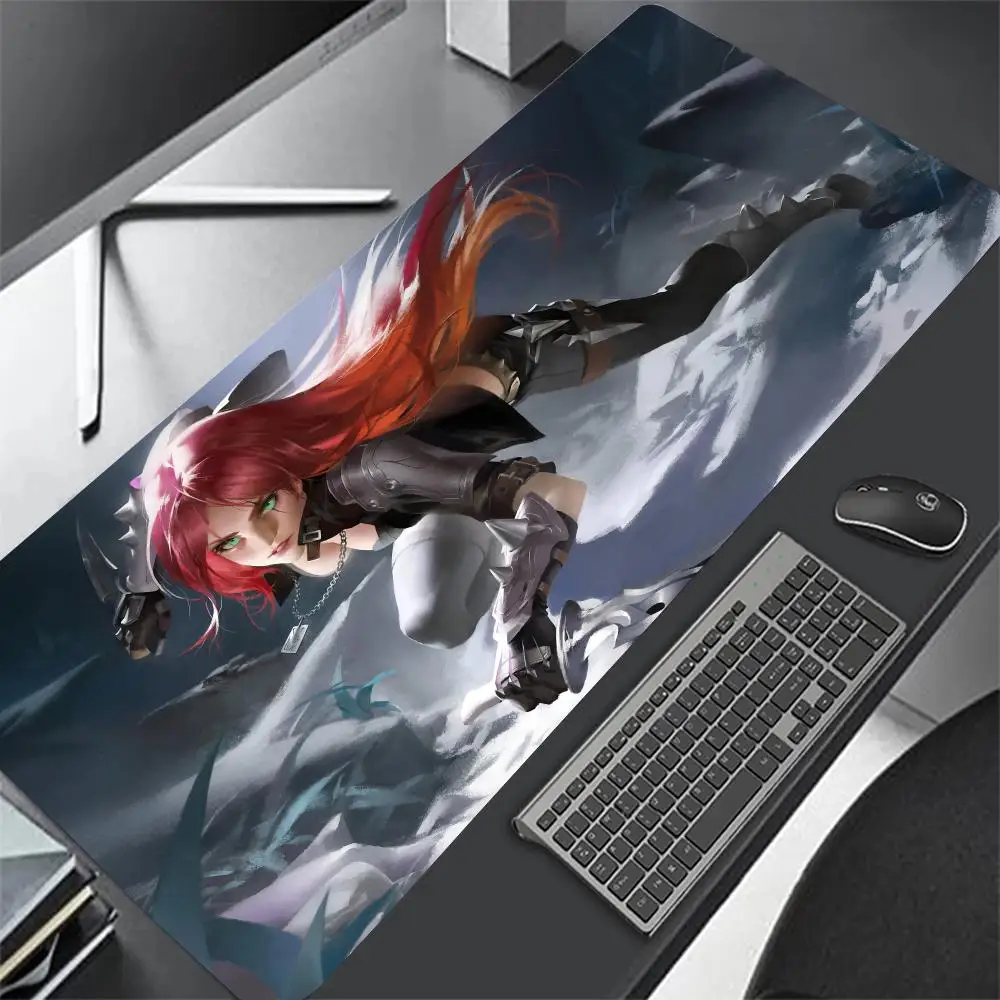 Katarina League Of Legends Mousepad Large Gaming Mouse Pad LockEdge Thickened Computer Keyboard Table Desk Mat