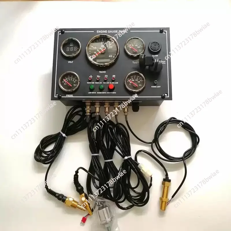 Diesel engine control panel, dashboard switch panel Marine dashboard Waterproof marine