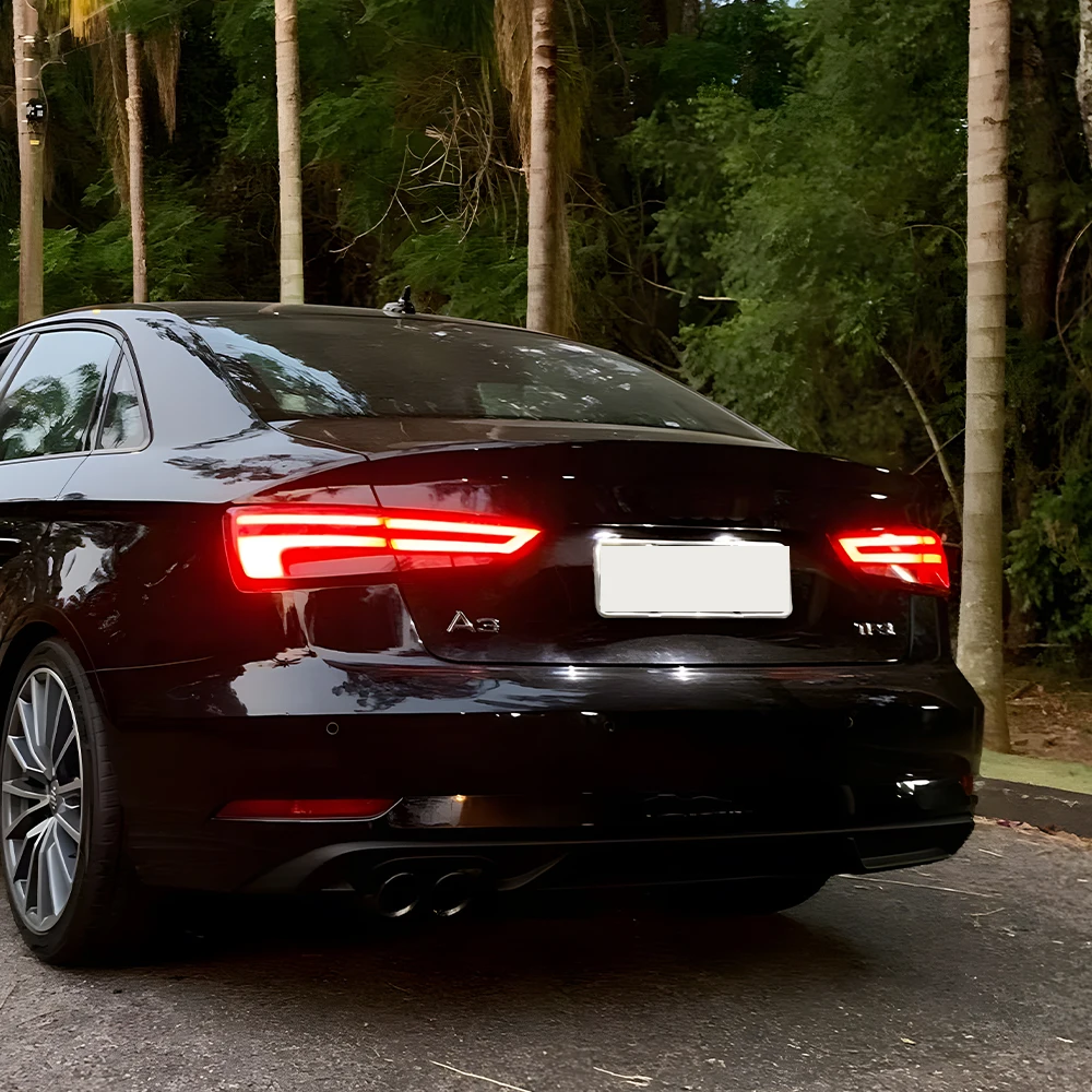 Auto Back Lamps For Audi A3 S3 RS3 2013-2019 LED Car Taillights Assembly Upgrade High Quality Turn Signal Accessories view 6