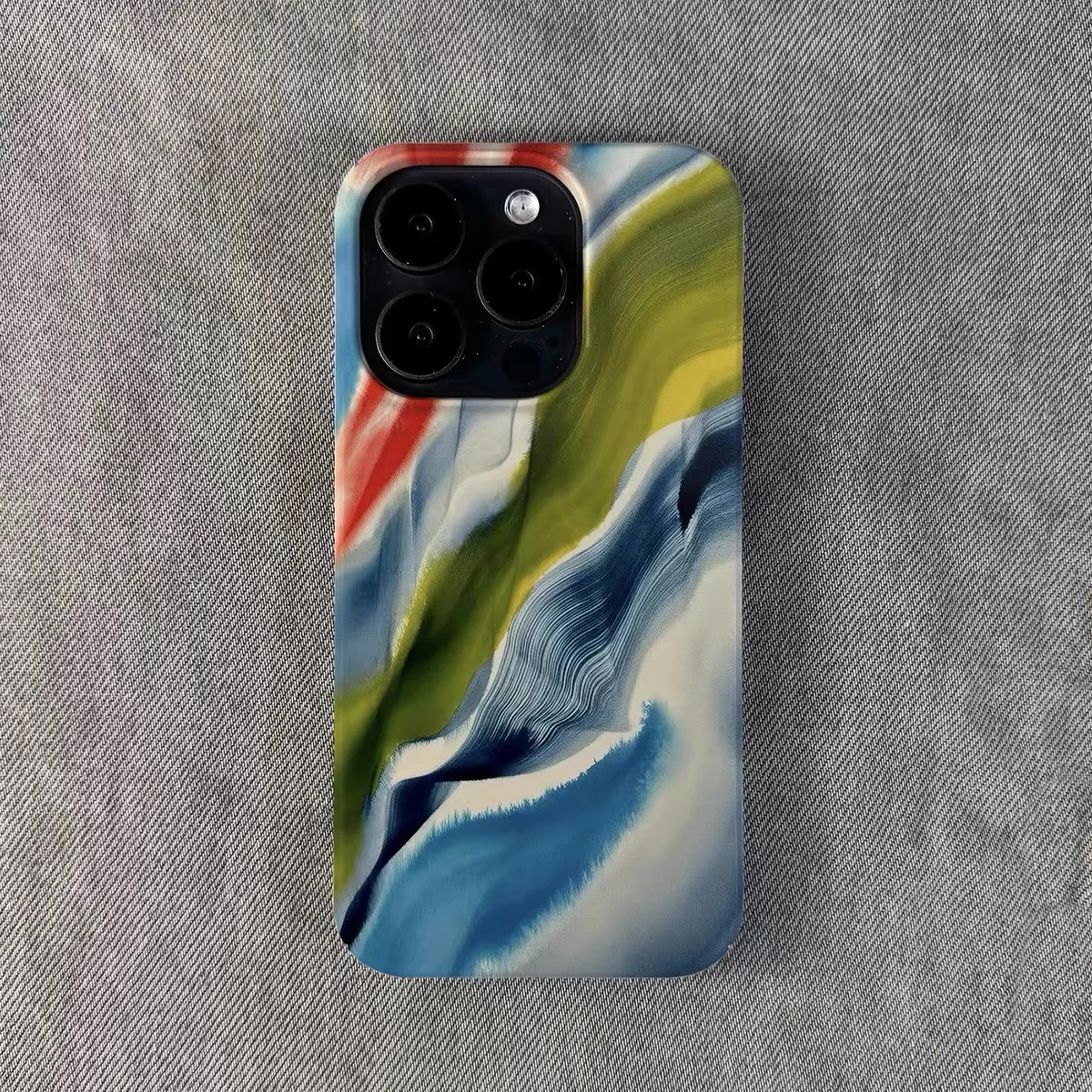 Etui na telefon Advanced Flowing Colors do IPHONE 17 Air 16E 15 PROMAX 14 Plus 13 12 MINI 11 PRO 16Plus XR XS Akrylowe etui na telefon