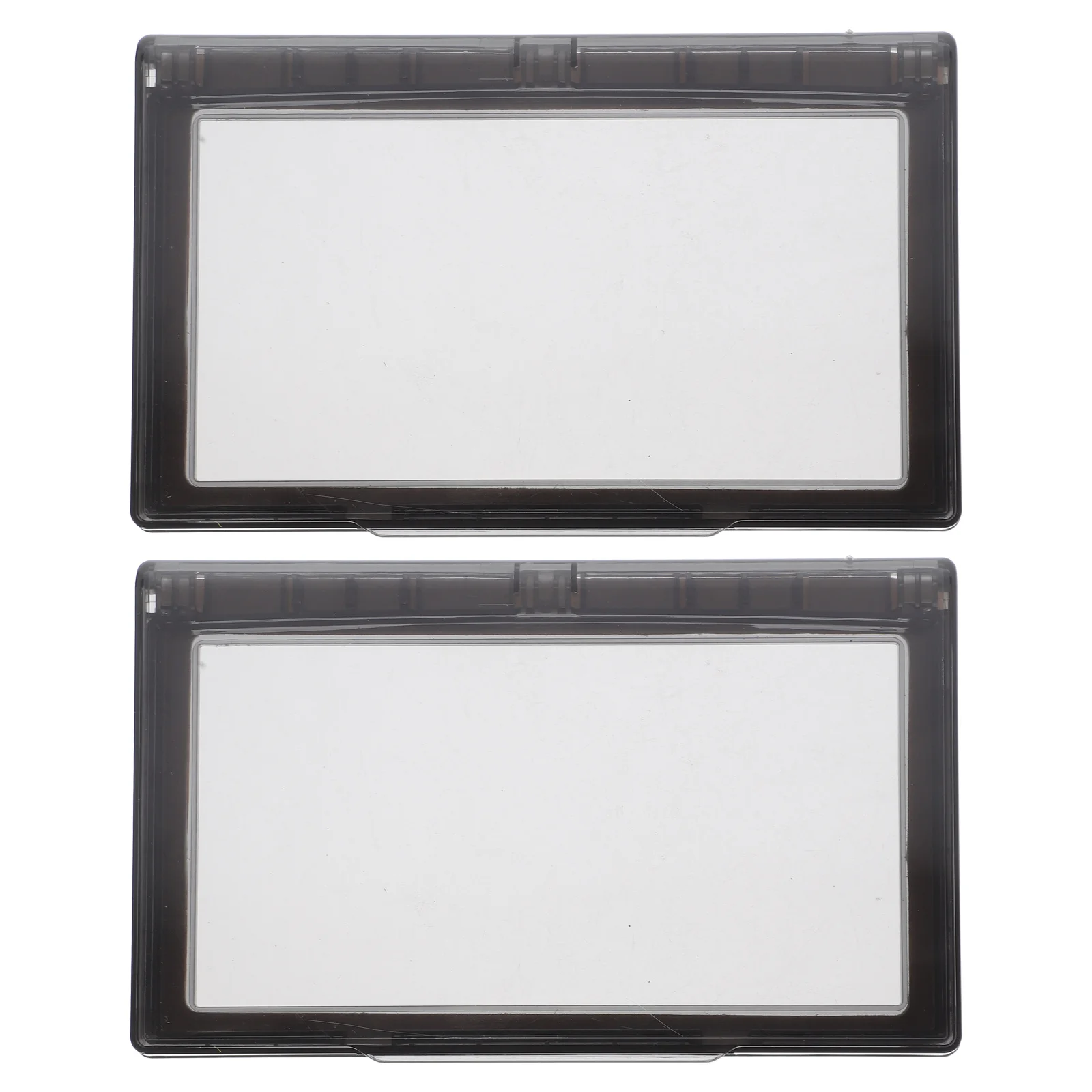 

2Pcs Waterproof Socket Outlet Cover Ultra Thin Double Position Wall Protector Safe Electrical Receptacle Protector for Bathroom