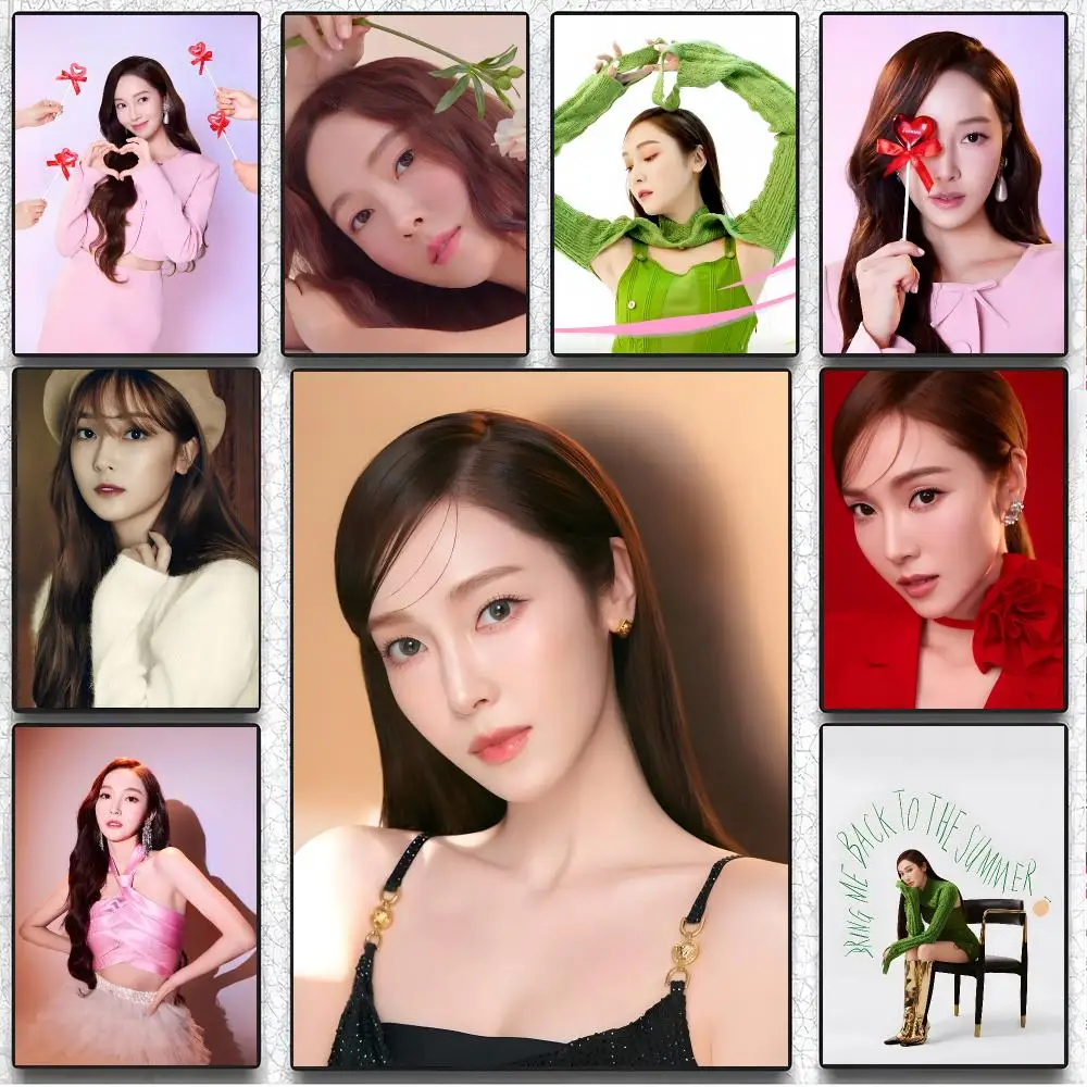 Confident Musician J-Jessica Jung Poster Artistic Instant Peel-Off Wall Decor Atmosphere Setter for Bedside & Shared Room