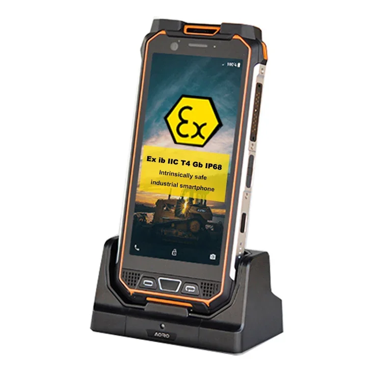 Touch Screen Outdoor 915RFID Nfc Rugged Mobile Phones Telephone Unlock Android Smartphone Waterproof Atex Industrial Smart Phone