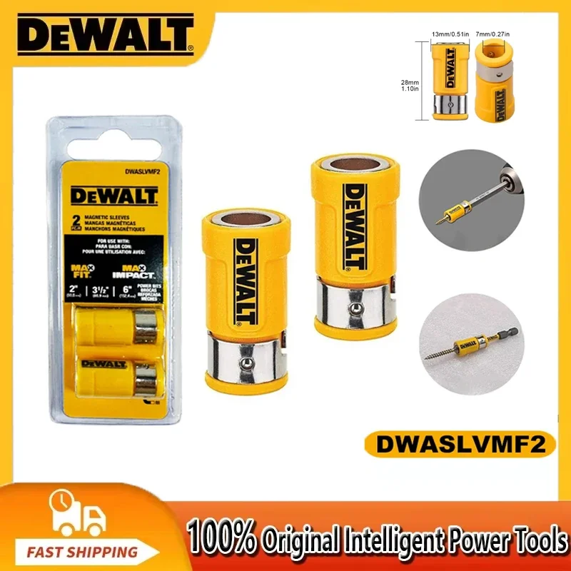 DEWALT DWASLVMF2 MAXFIT Magnetic Bit Sleeve Set Driver Power Tool Accessories For DCF850 DCF887