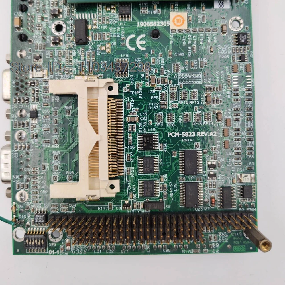 3.5 Inch Industrial Medical Device Motherboard Dual Network Ports For Advantech PCM-5823 REV.A2