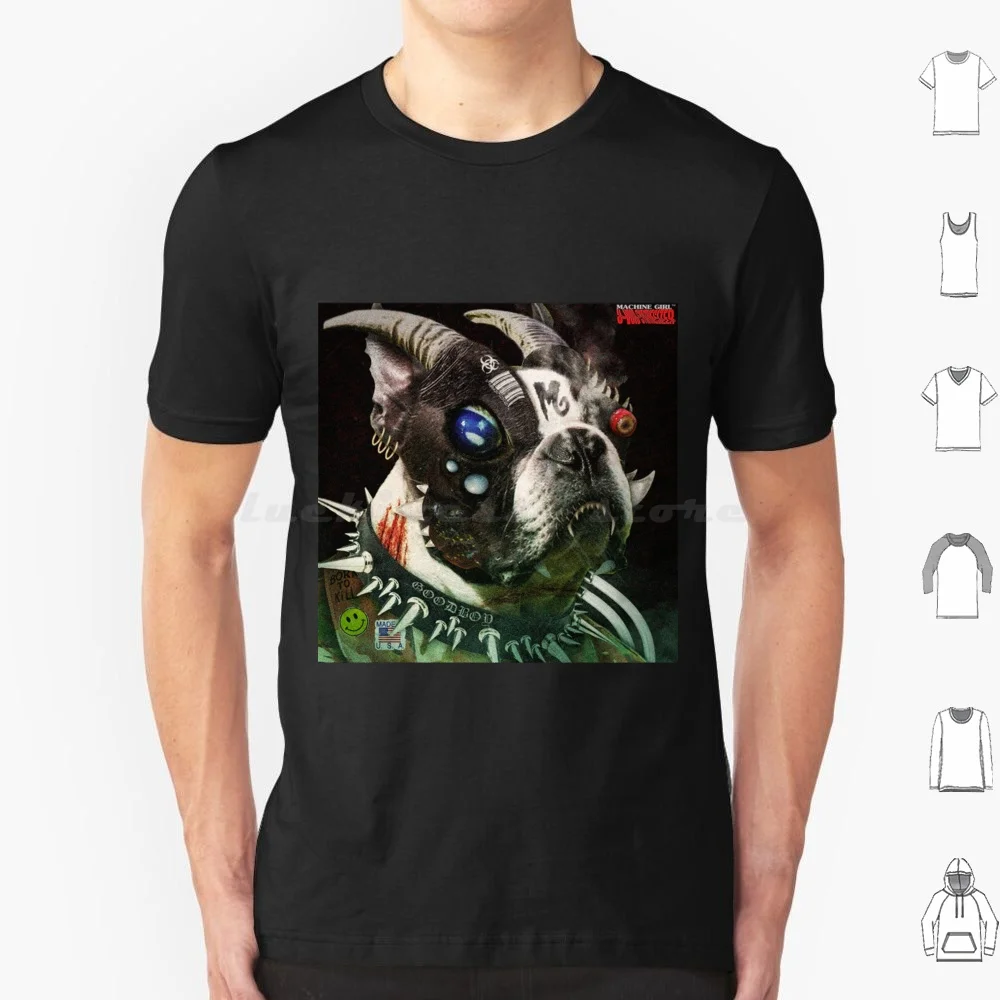 Machine Girl U-Void Synthesizer Album Cover T Shirt 6xl Cotton Cool Tee Electronic Breakcore Deathmetal Drum And Bass Jungle