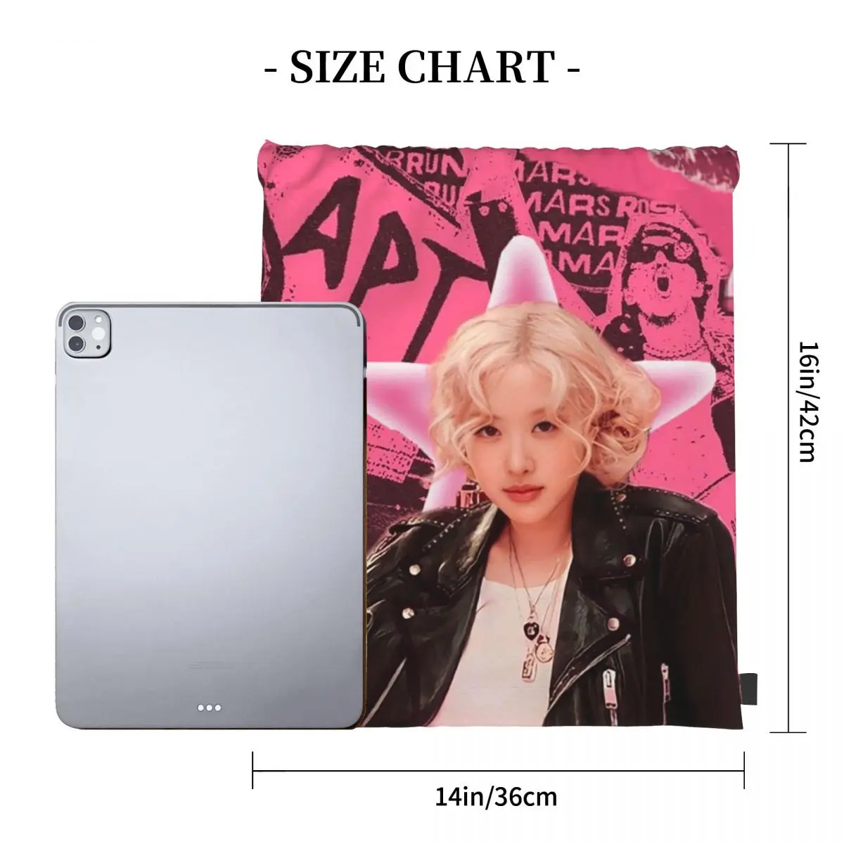 حقائب ظهر APT ROSE Bruno Mars حقائب ظهر عصرية محمولة برباط حقيبة رياضية حقائب كتب للسفر والمدرسة