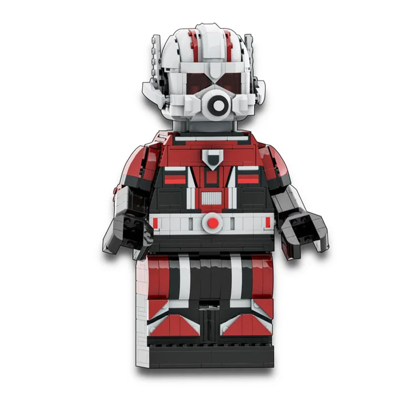 993pcsMOC Superhero Up-Scaled Minifigure - Ant-Man DIY Toy Gift Boy's Toy Collection Series gifts