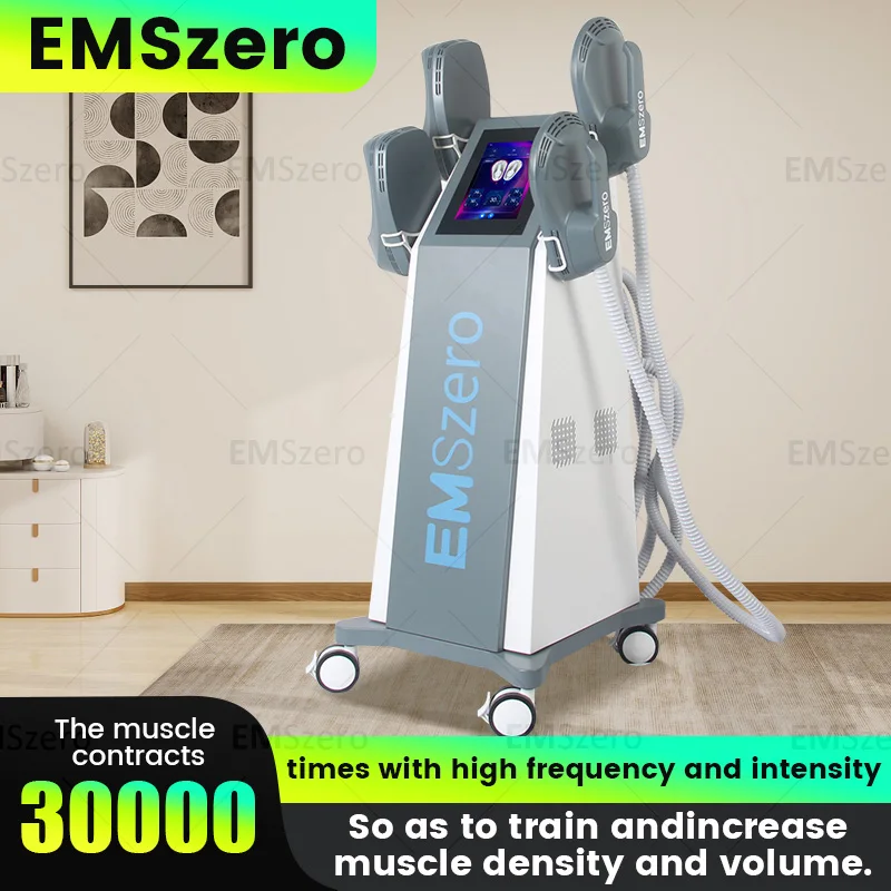 EMSzero Body Sculpting Machine Shaping 6500W 200hz EMS Radio Frequency RF Muscle Stimulator Device