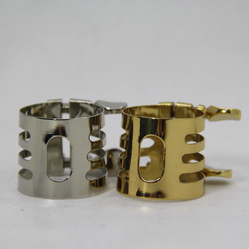 2026 New Alto Saxophone Mouthpiece Ligature Professional Alto Saxophone Sax Mouthpiece Ligature Metal Clip Fastener