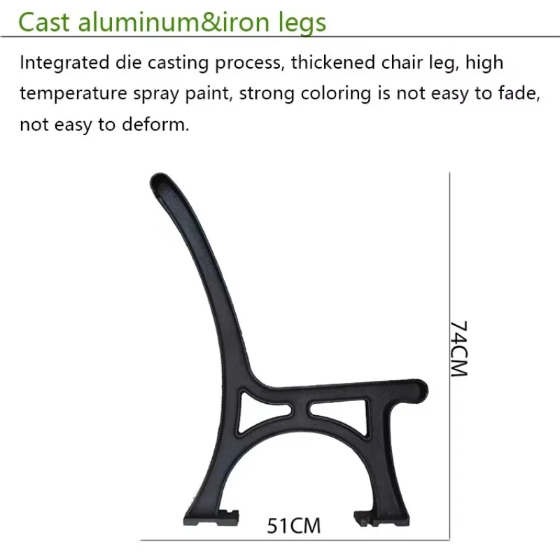 Factory Furniture Iron Legs  Outdoor Furniture  Cast Iron and Functional  Cast  Bench Legs Garden Bench