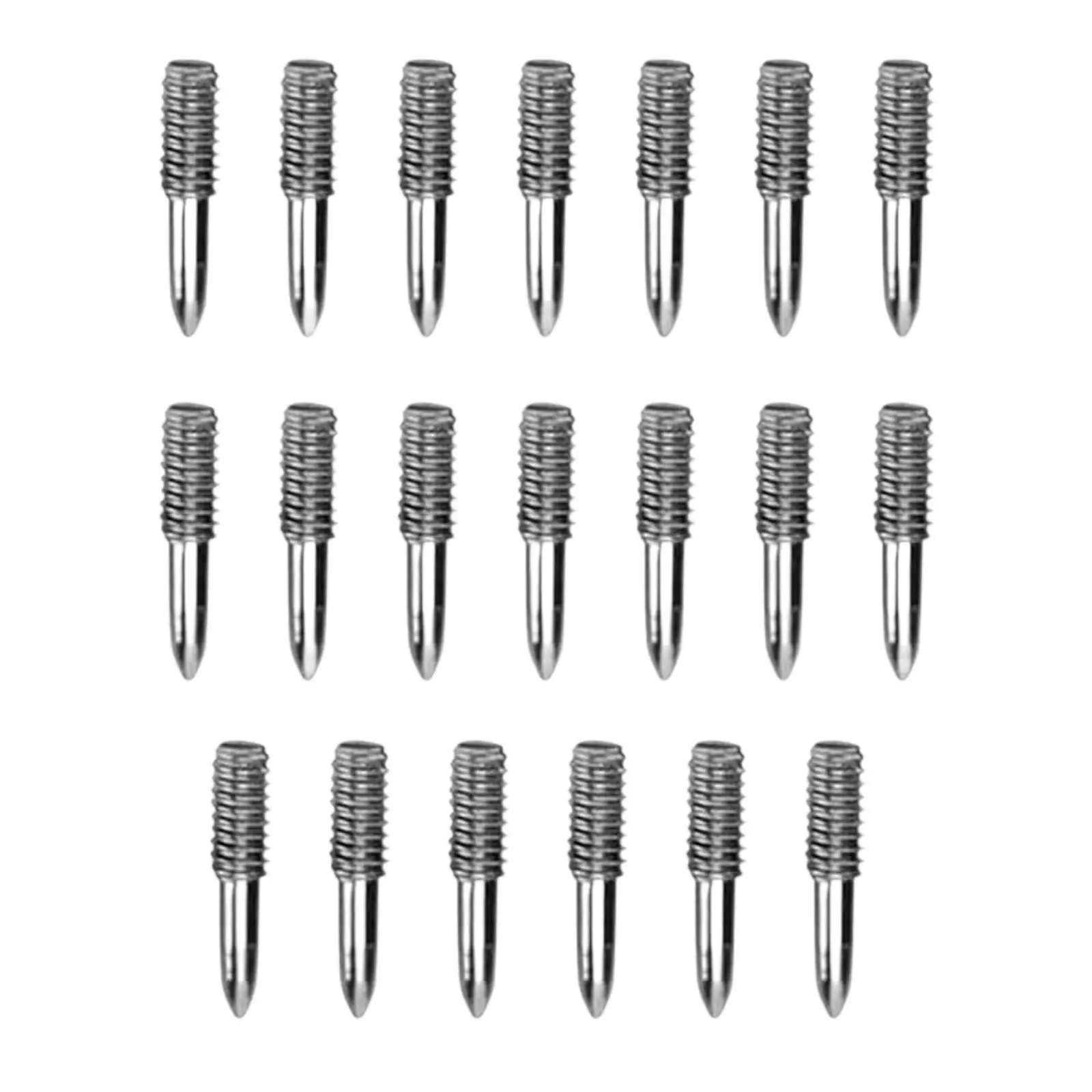 20 قطعة من برغي إصلاح الساكسفون الساكسفون برغي برأس مسطح لساكس تينور ألتو