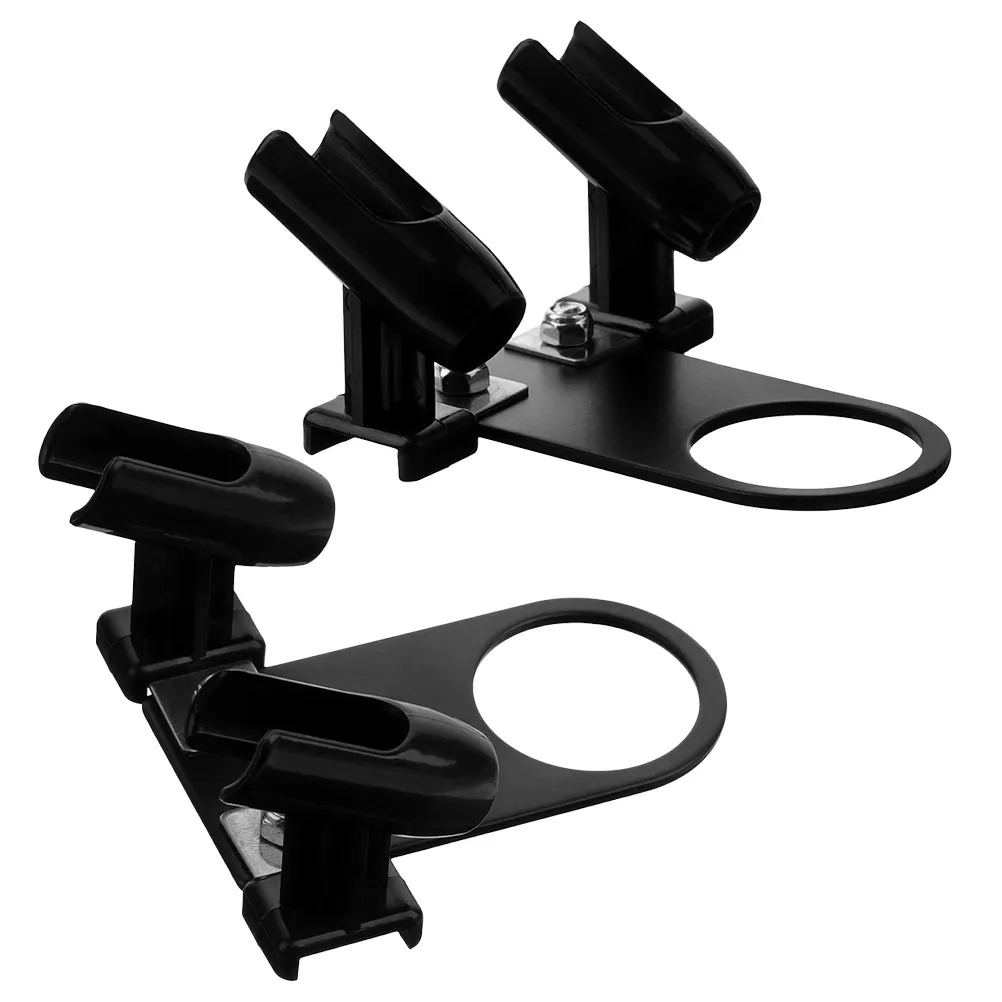 2Pcs Dual Spray Pen Holder 3D Printed Sturdy Desktop Stand for Airbrush Makeup Artists Painters Brush Organization Desk Storage view 4