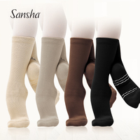 Sansha Breathable Sports Fitness Mid Long Cotton Soft Gym Exercise Yoga Ballet Dance Socks 63BA1001C