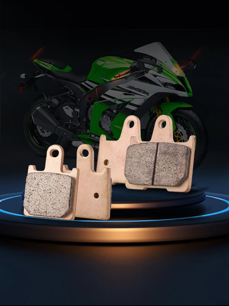 Mrrangt Motorcycle Metal sintering brake pad fit for KAWASAKI ZX14R ZX-14R GTR1400 ZZR1400 2006-2015